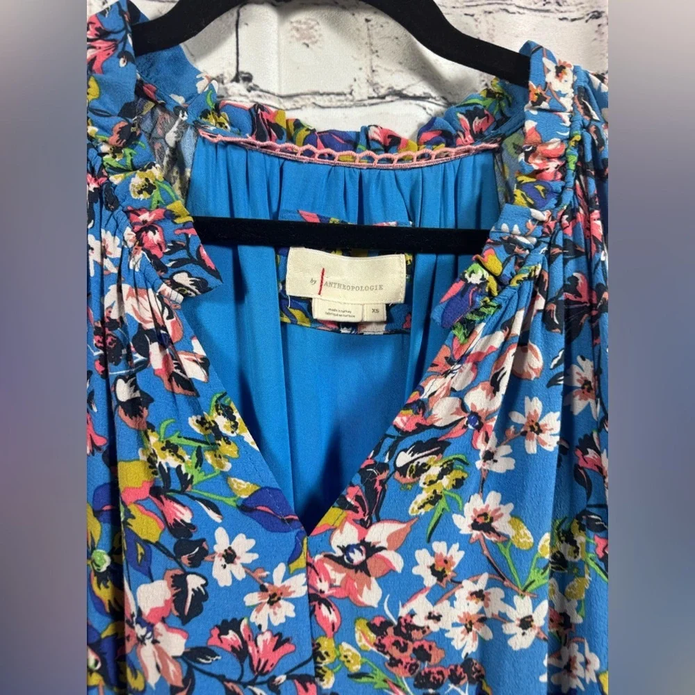 Anthropologie Robin Tiered Mini Dress - Picture 3 of 10